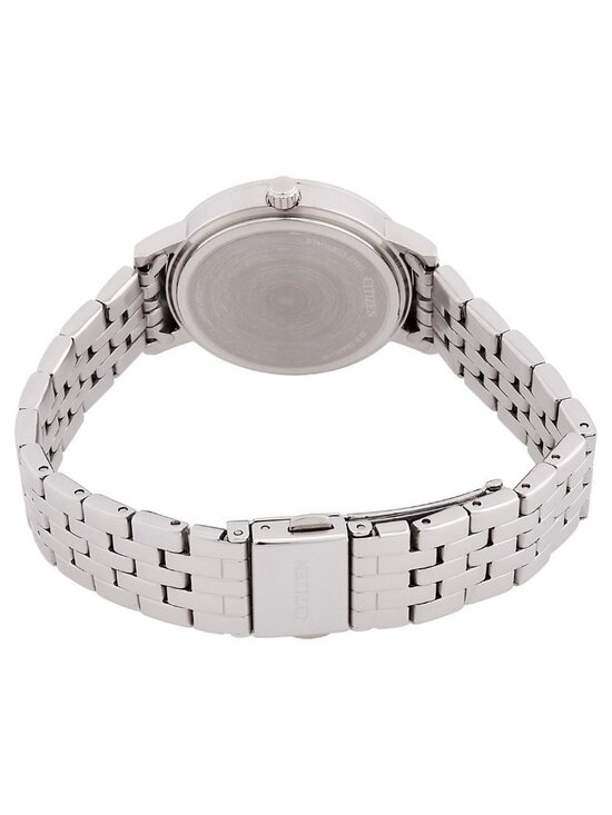 NWT Citizen Quartz Crystal Blue Mother of Pearl Dial Ladies Watch
